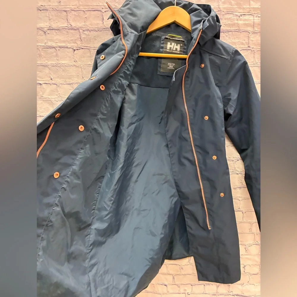 HELLY HANSEN womens size XS WELSEY ll rain jacket - Picture 5 of 9